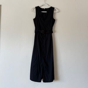 Banana Republic Linen Cotton Midi Dress